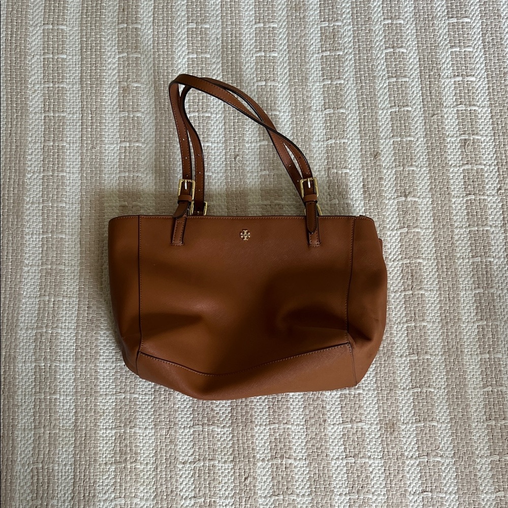 Tory Burch Brown Leather Tote